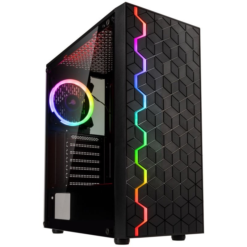 Case Kolink Inspire K8 ARGB Mid Tower Nero - Immagine 1
