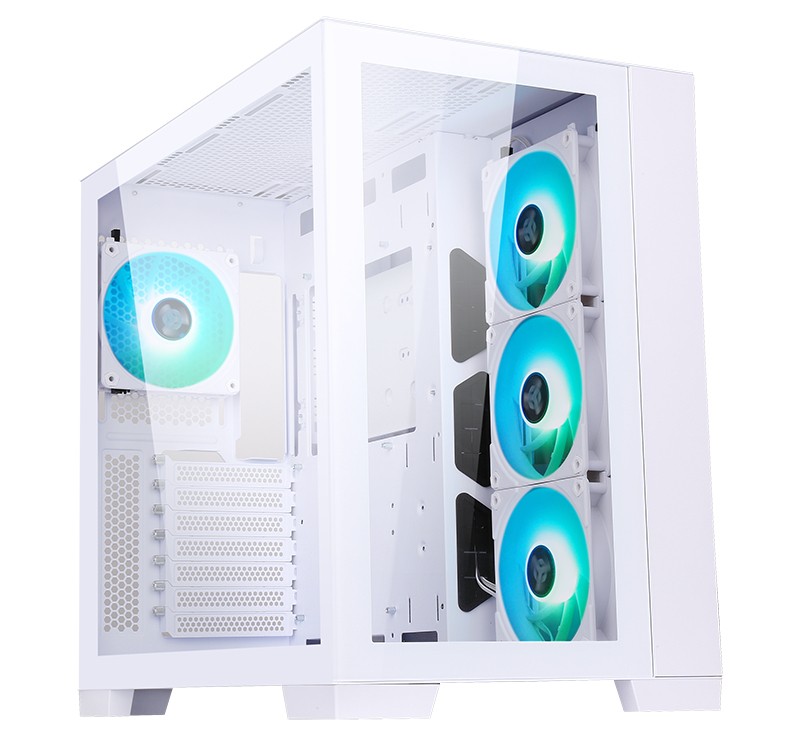 Case Itek DARK CAVE Mini Tower Bianco - Immagine 1