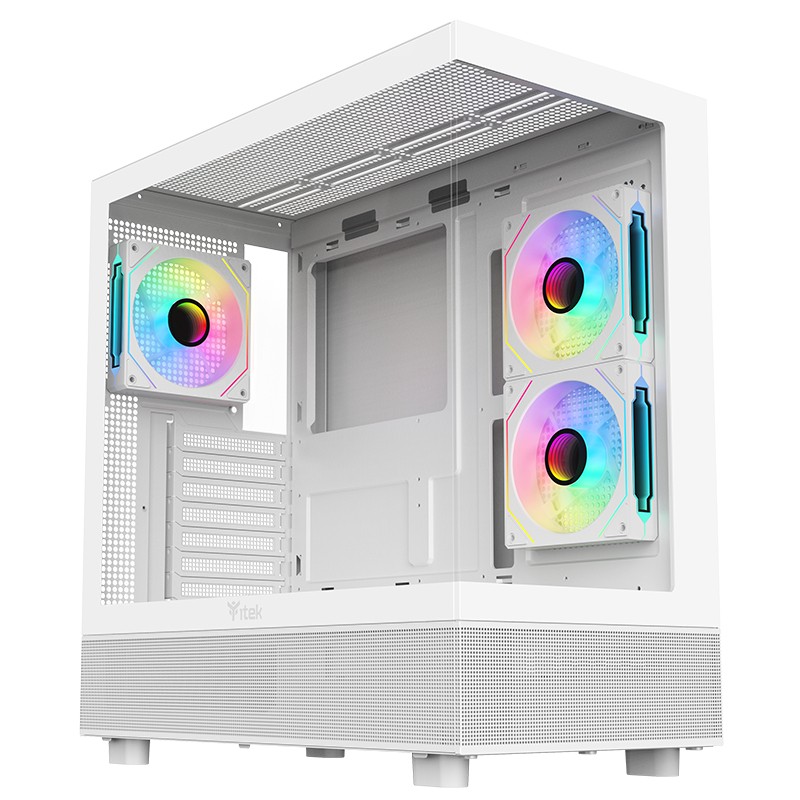 Case Itek SHOWBUI 42W Mini Tower White Edition - Immagine 1