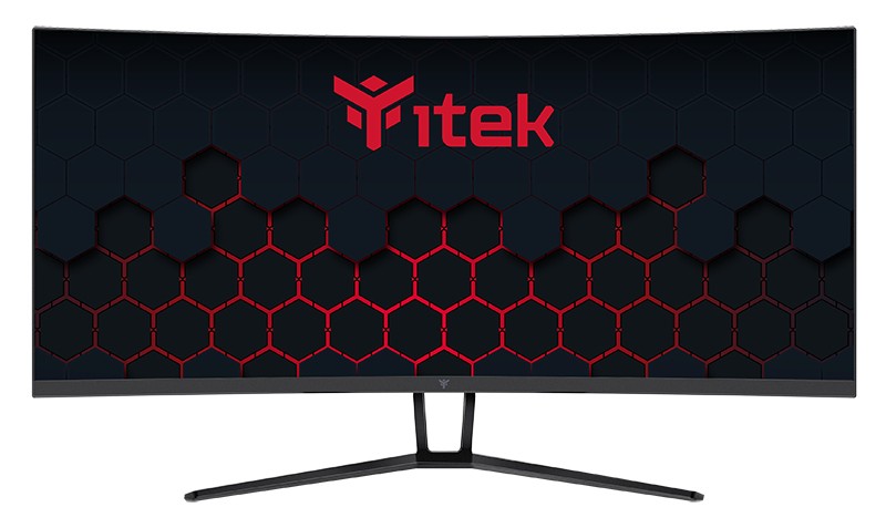 Monitor itek GGC 34'' 3440 x 1440 Pixel Wide Quad HD LED Nero - Immagine 1