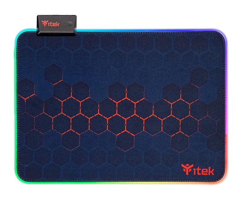 Tappetino per Mouse Itek RGB E1 RGB 350x250x3mm - Immagine 1