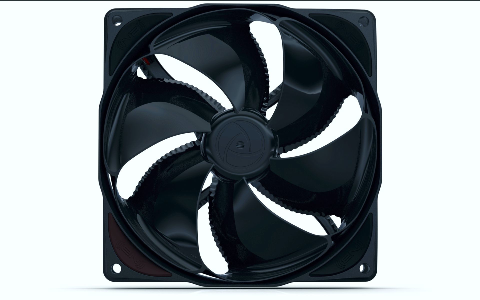 Ventola Noiseblocker NB-eLoop B12-PS Nero Edition 120mm PWM - Immagine 1