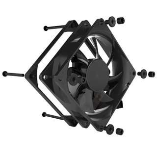 Ventola Noiseblocker BlackSilent Pro P-1 80mm - Immagine 1