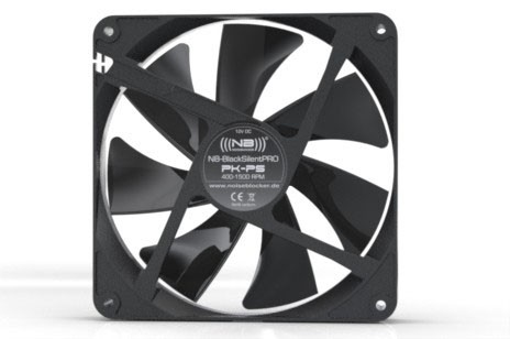 Ventola Noiseblocker BlackSilent Pro PKPS 140 mm - Immagine 1