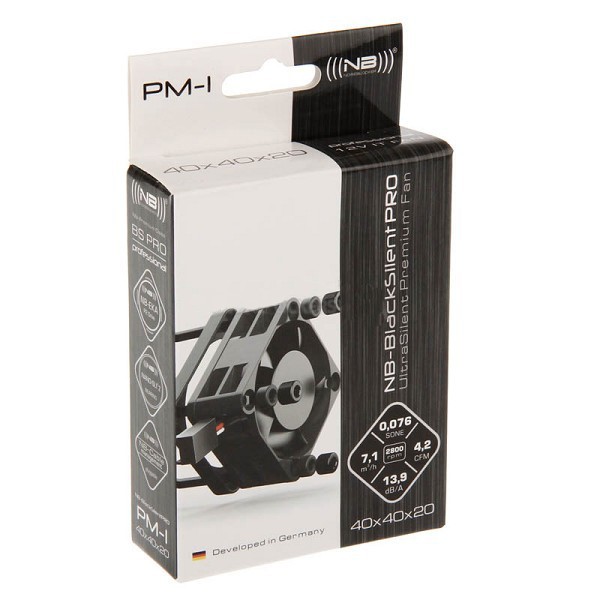 Ventola Noiseblocker BlackSilent Pro PM1 40mm - Immagine 1