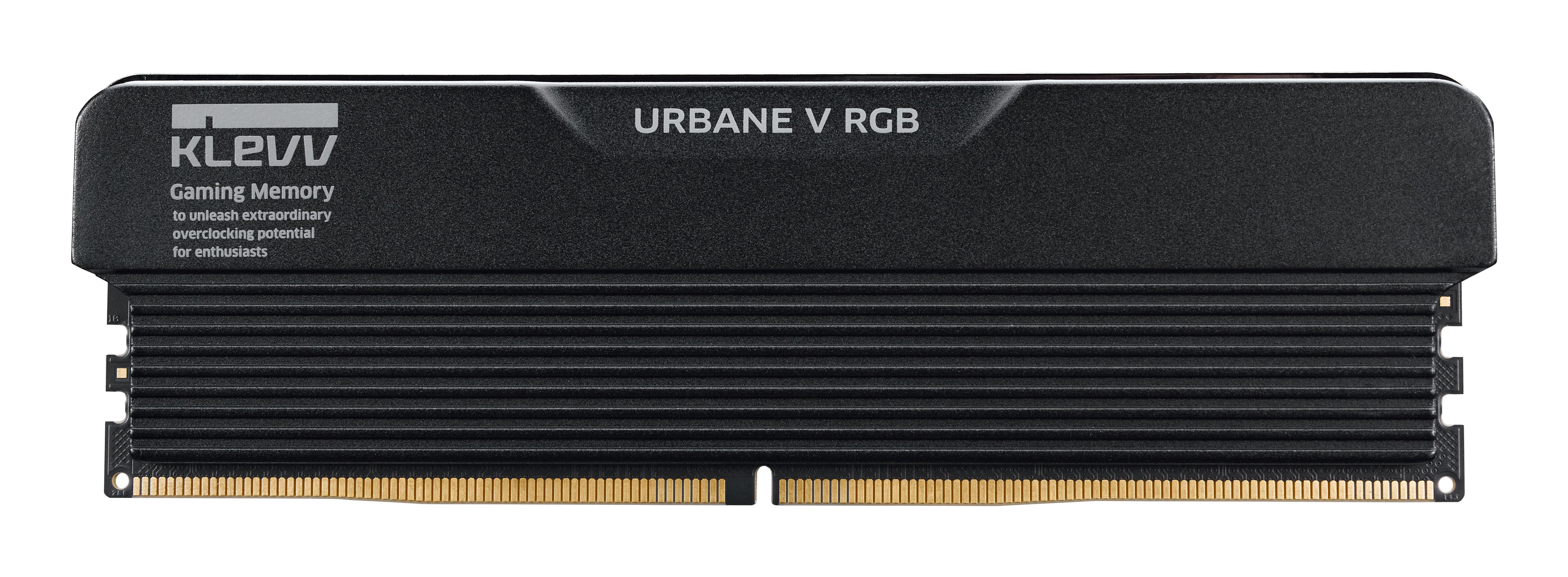 Ram KLEVV URBANE V DDR5 32Gb (2x16) 6000Mhz RGB CL28 XMP/EXPO Nero