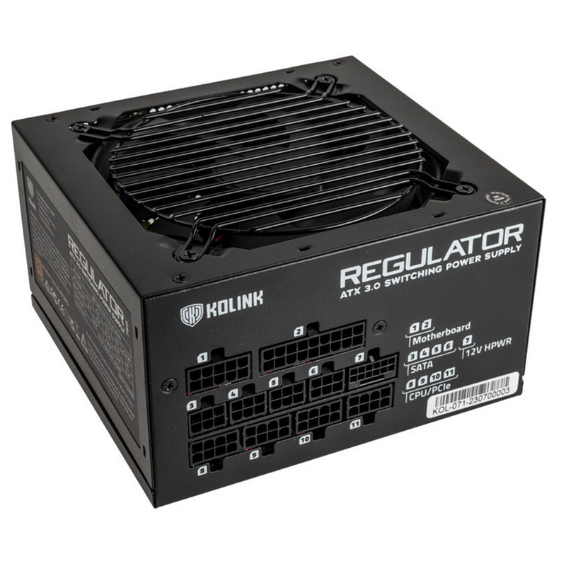 Alimentatore Kolink Regulator 80 PLUS Gold ATX 3.0 PCIe 5.0 750W - Immagine 1