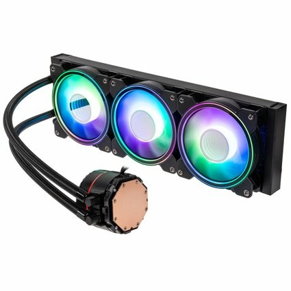 Dissipatore A Liquido Kolink Umbra Void 360 Performance ARGB 360mm Nero - Immagine 1
