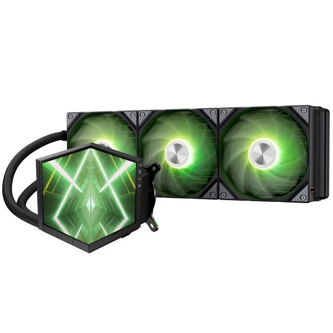Dissipatore a Liquido TRYX STAGE ARGB 360 Display ips 360mm Nero - Immagine 1