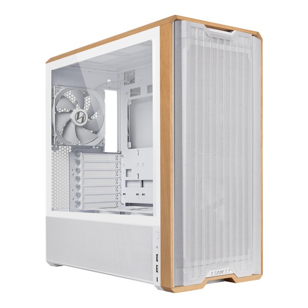 Case Lian Li Lancool 217 Midi Tower ATX Vetro Temperato Bianco - Immagine 1