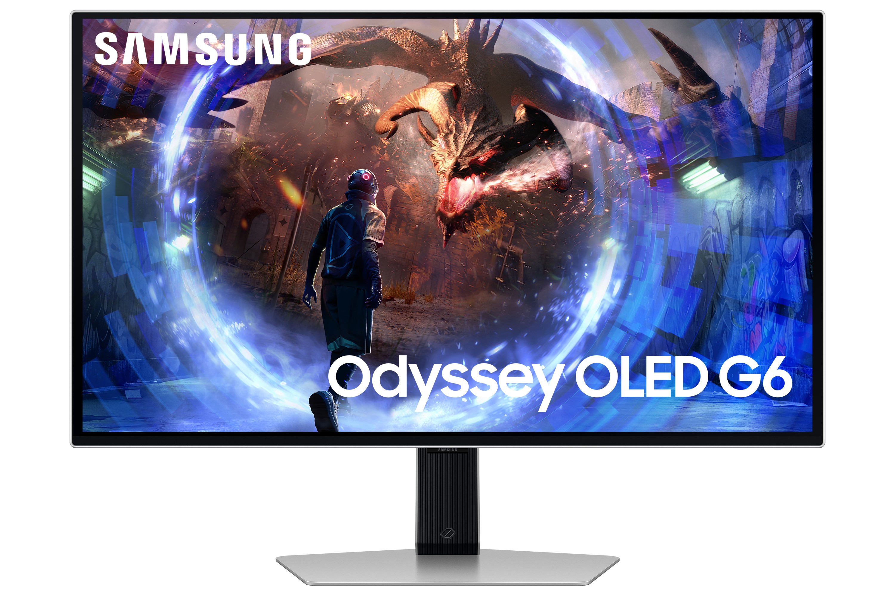 Monitor Samsung Odyssey G60SD S27DG600SU QD-OLED 27 Argento WQHD FreeSync Premium Pro HDR10+ 360Hz - Immagine 1