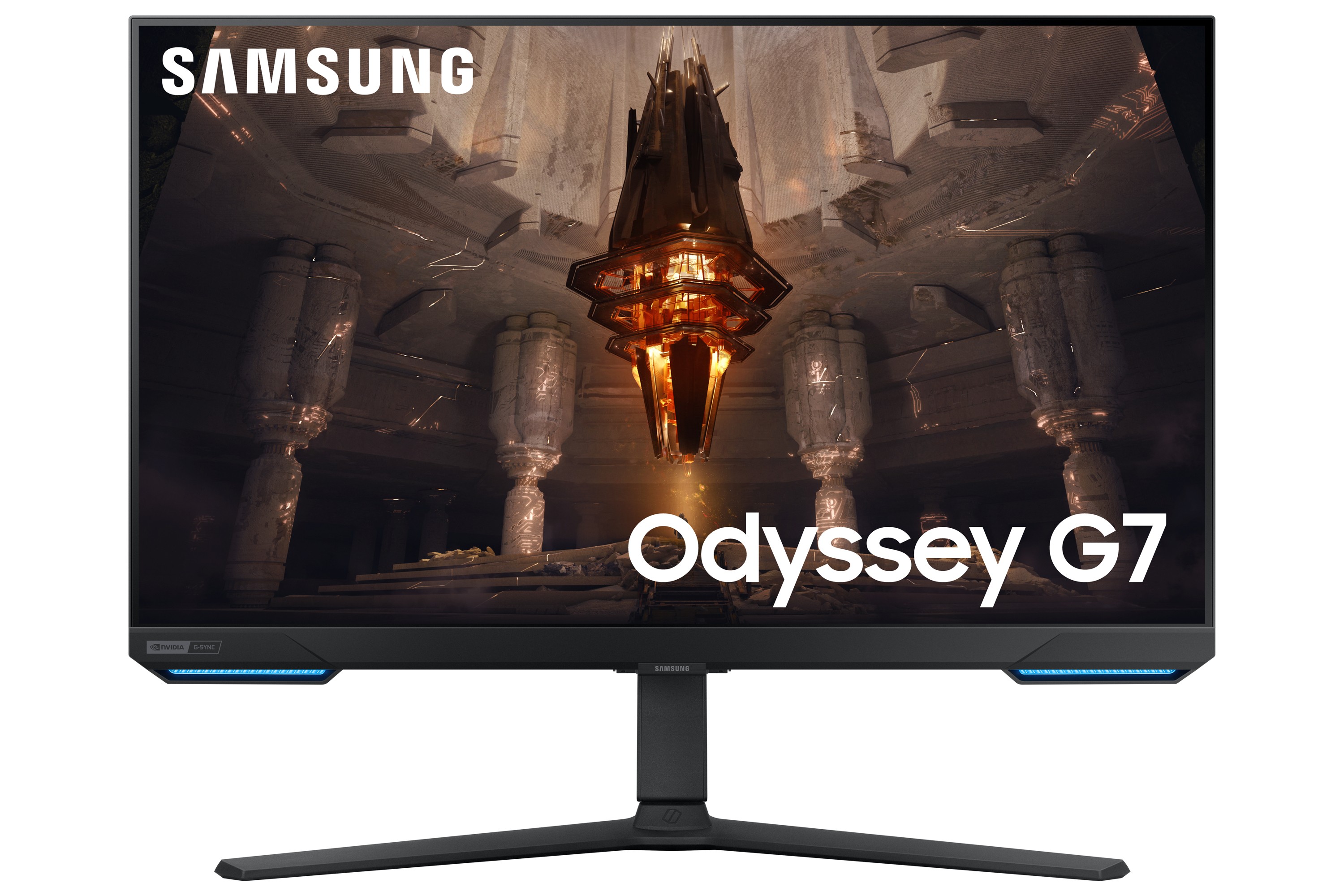 Monitor SAMSUNG Odyssey G70B S32BG700EU 32'' UltraHD/4K AMD Free-Sync Premium Pro RGB Nero - Immagine 1