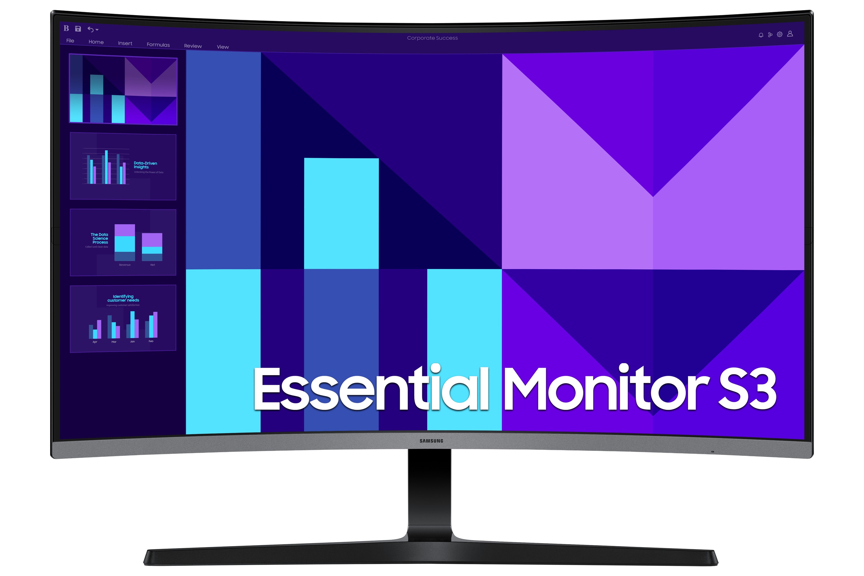 Monitor Samsung S39GD 32 1920 x 1080 Pixel Full HD LCD Nero - Immagine 1