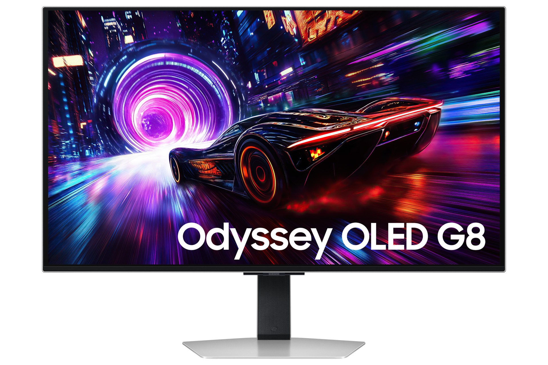Monitor Samsung S32FG814SU 32 3840 x 2160 Pixel 4K Ultra HD OLED Argento - Immagine 1