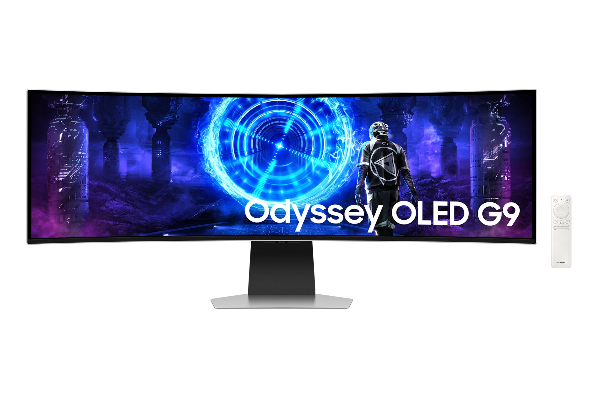 Monitor Samsung Odyssey OLED G9 G95SD 49 240Hz QD-OLED G-SYNC Super Ultra Widescreen - Immagine 1
