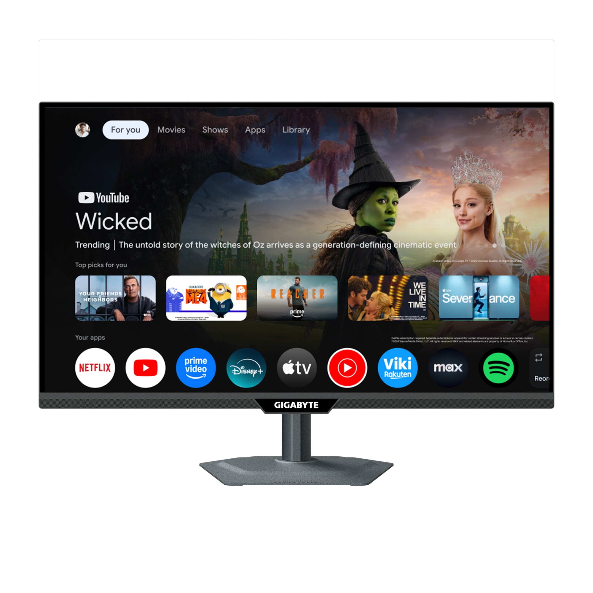Monitor Da Gaming Gigabyte M27QS QHD 27 180Hz SS-IPS G-Sync - Immagine 1