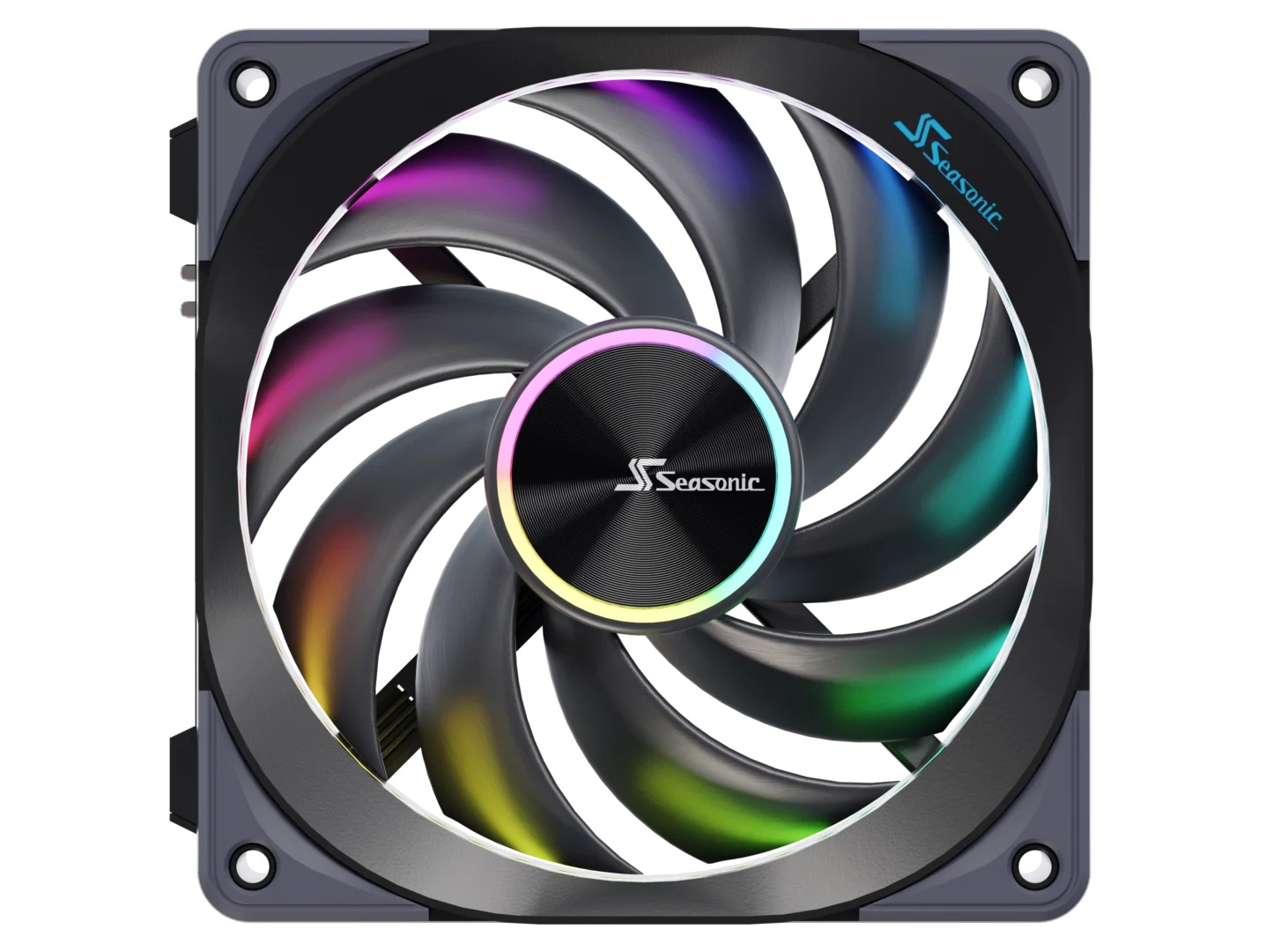 Ventola Seasonic MagFlow 1225 ARGB PWM 120mm - Immagine 1