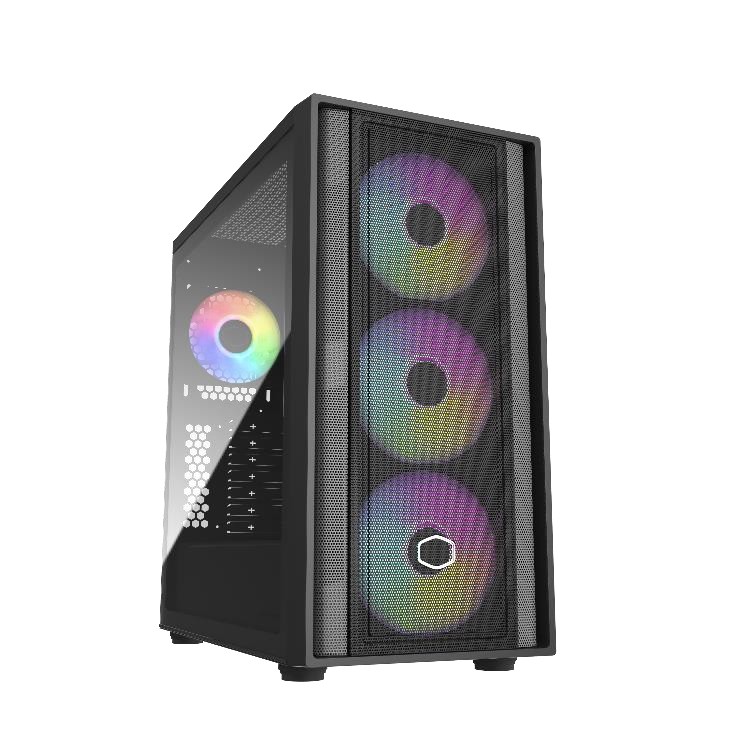 Case Cooler Master MasterBox 600 Desktop Nero - Immagine 1