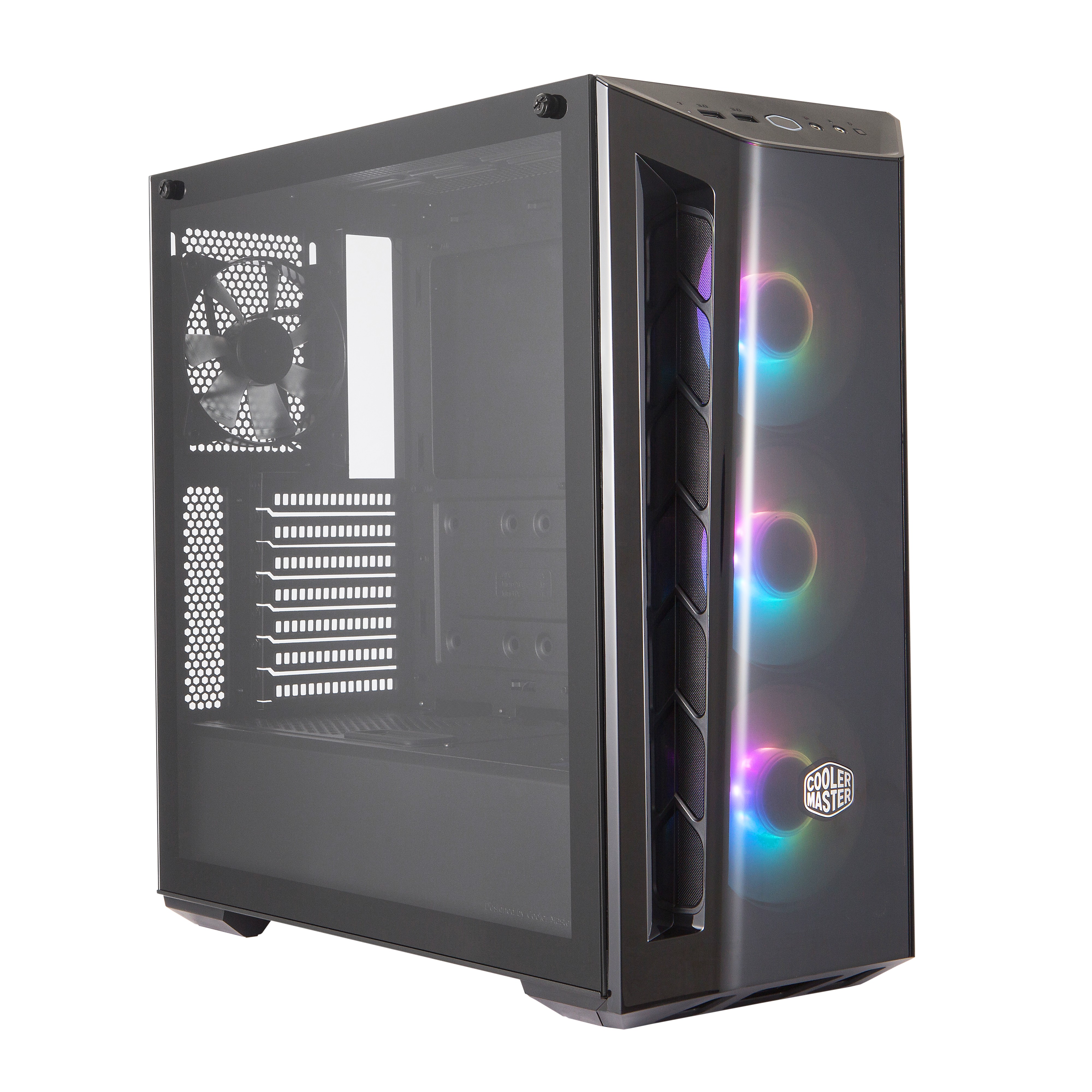 Case Cooler Master MasterBox MB520 ARGB Midi-Tower Vetro Temperato Nero - Immagine 1
