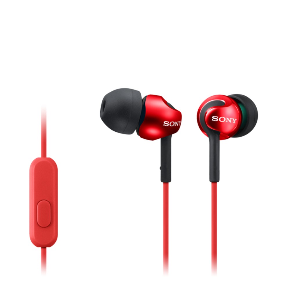 Headset Sony MDR-EX110APR Rosso - Immagine 1