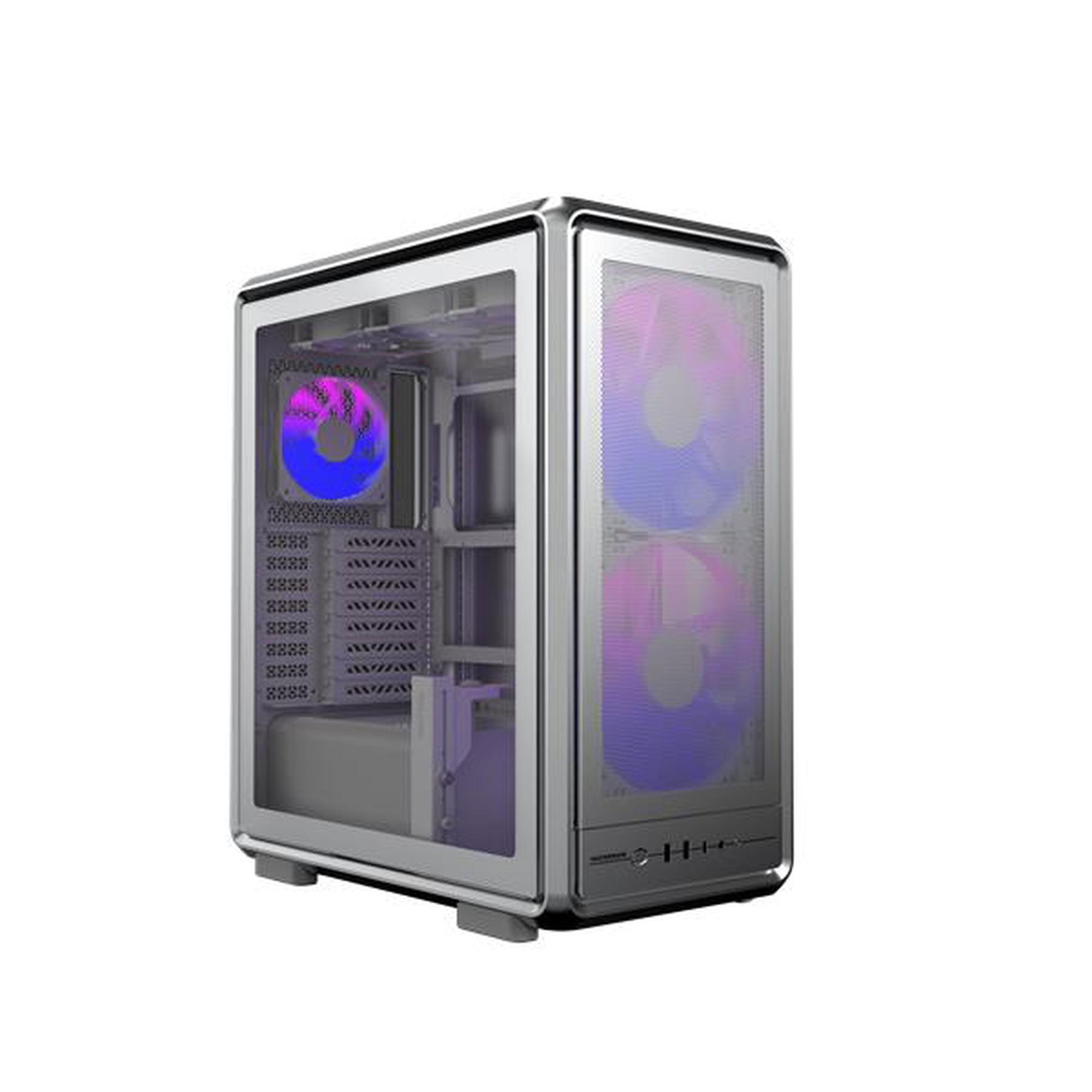Case Cooler Master MasterFrame 500 Mesh ARGB Midi Tower E-ATX Vetro Temperato Grigio - Immagine 1