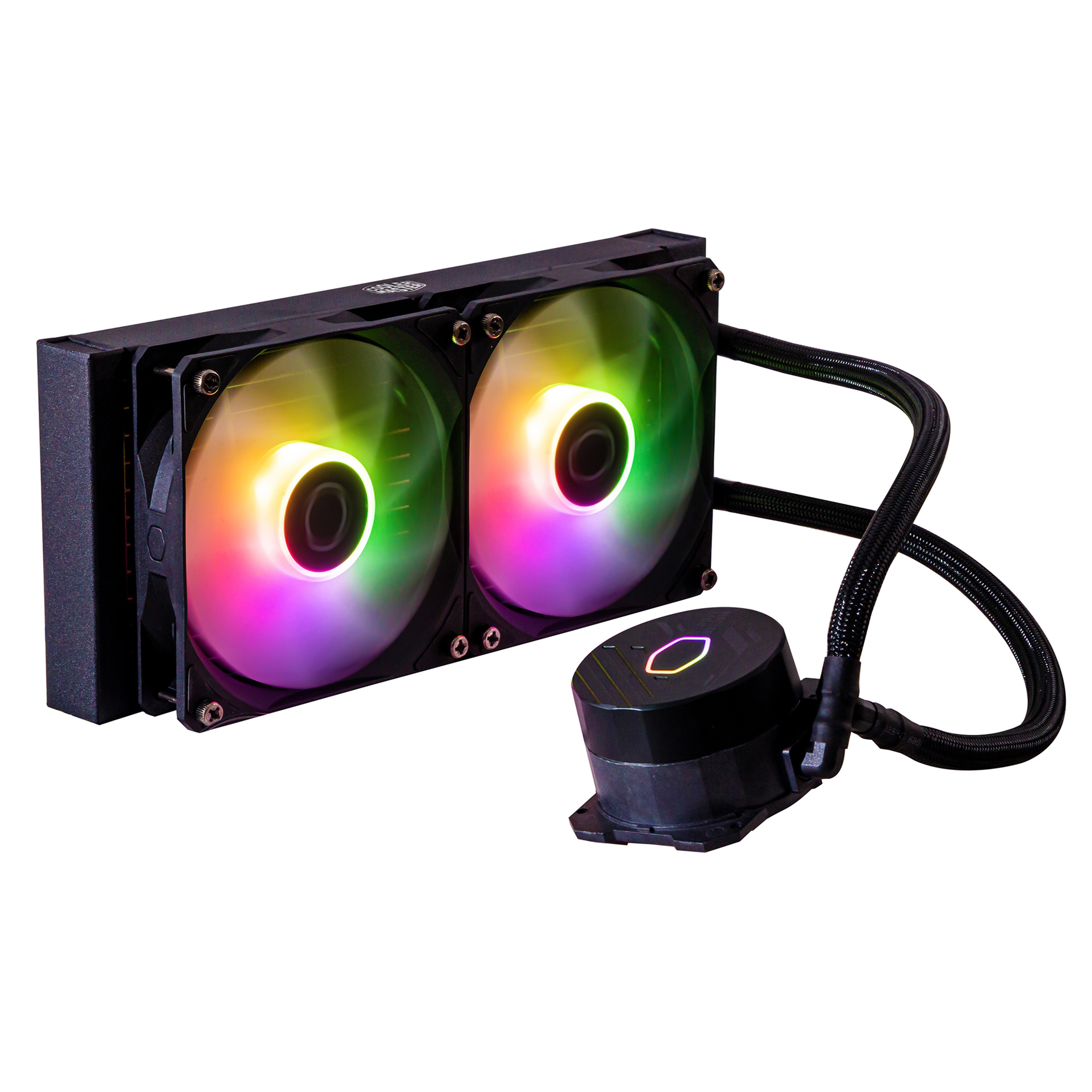 Dissipatore A Liquido Cooler Master MasterLiquid 240L Core ARGB 240mm Nero - Immagine 1