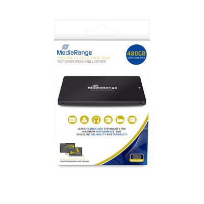 SSD SATA III MediaRange MR1003 2.5 480 GB TLC - Immagine 1