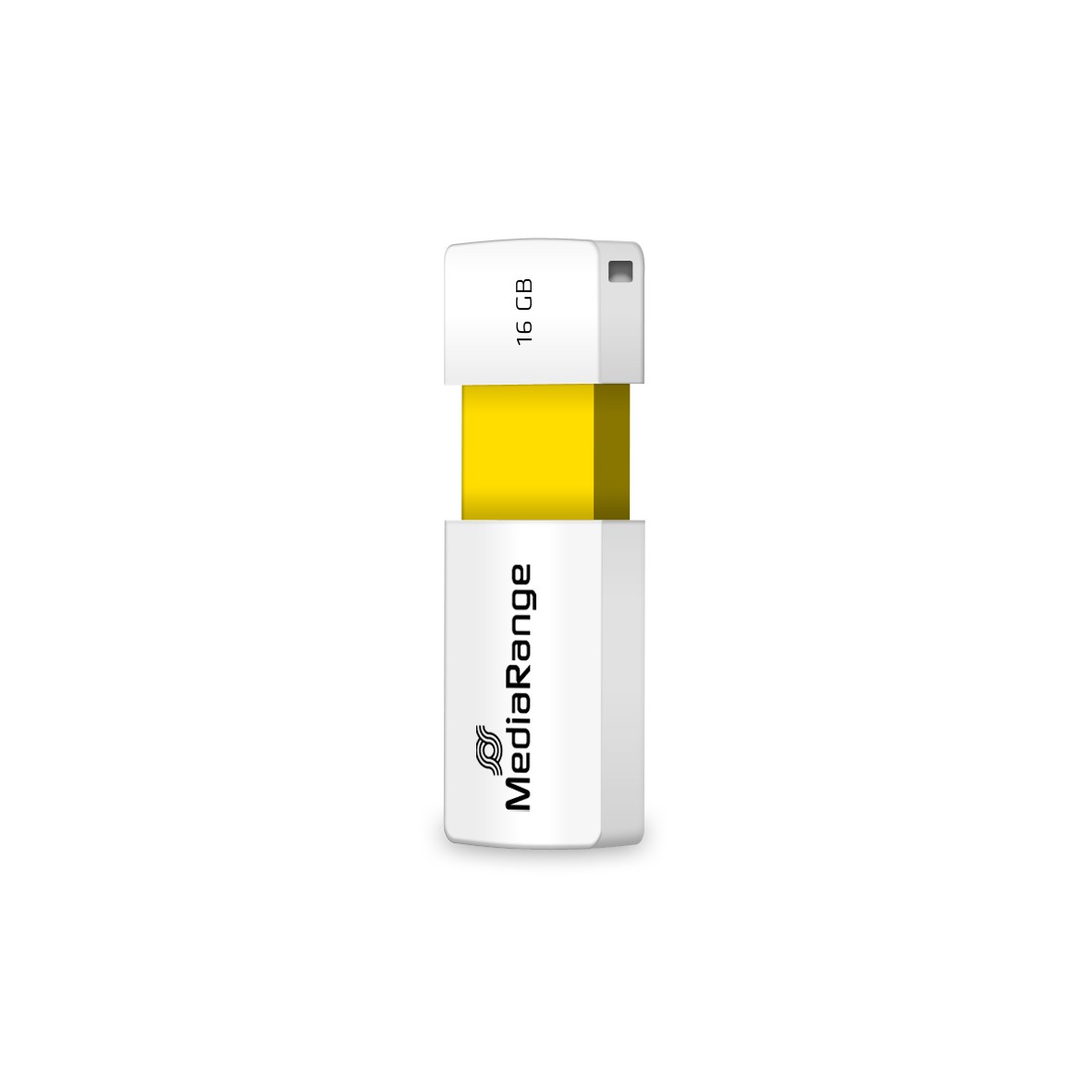 Pendrive MediaRange Color Edition 16 GB USB A 2.0 bianco giallo - Immagine 1