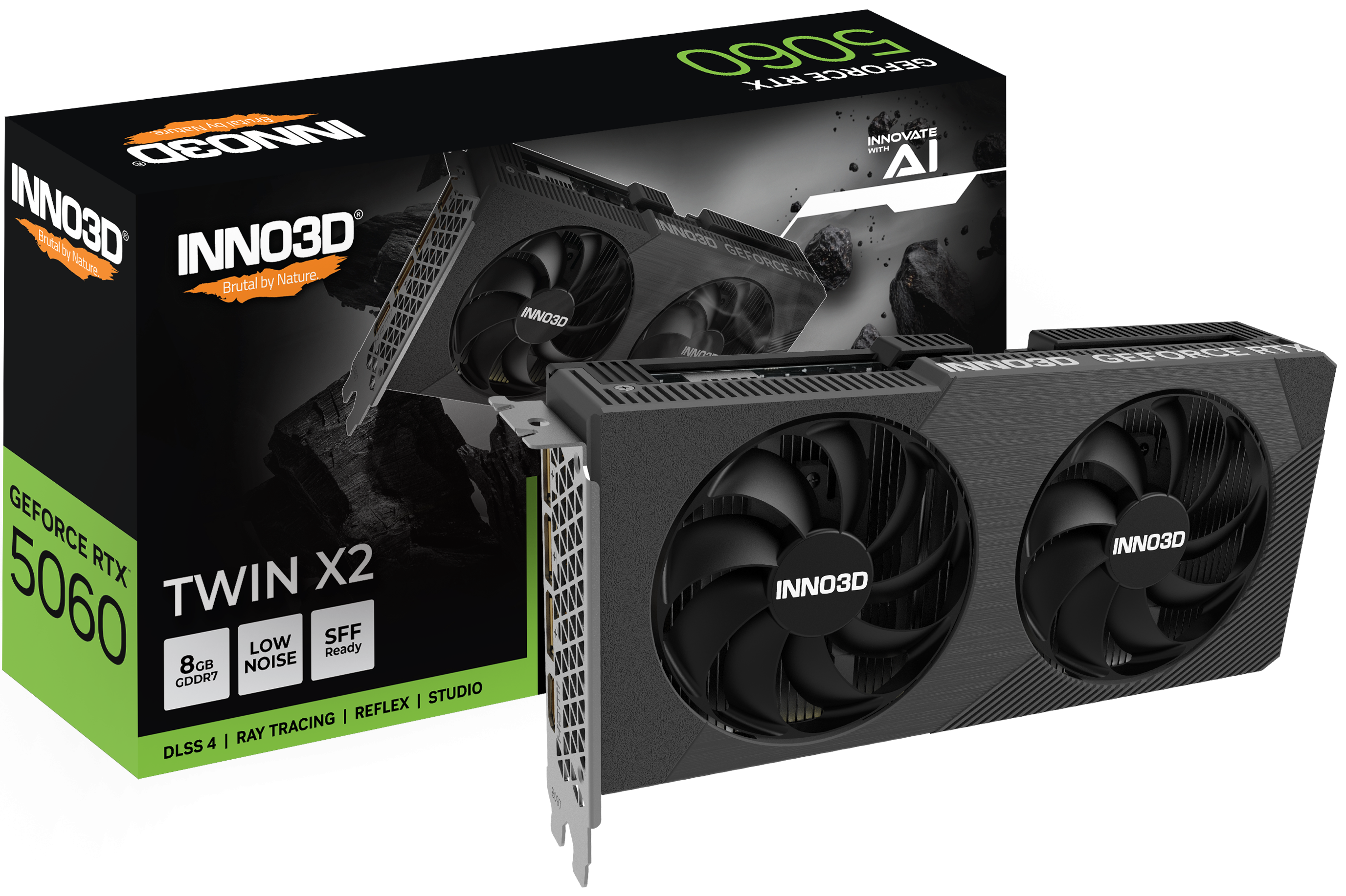 Scheda Video Inno3D GeForce RTX 5060 8GB Twin X2 - Immagine 1