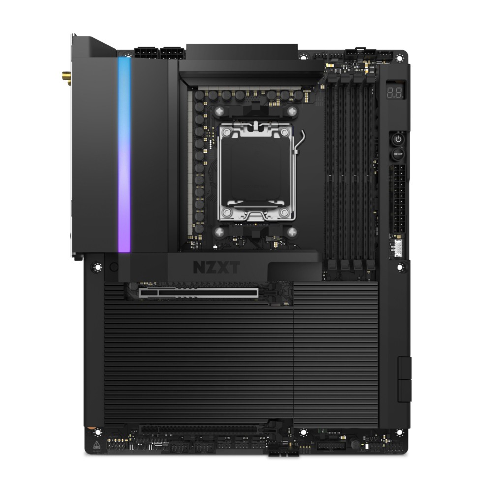 Scheda Madre NZXT N9 X870E WiFi7 AM5 ATX Nero - Immagine 1