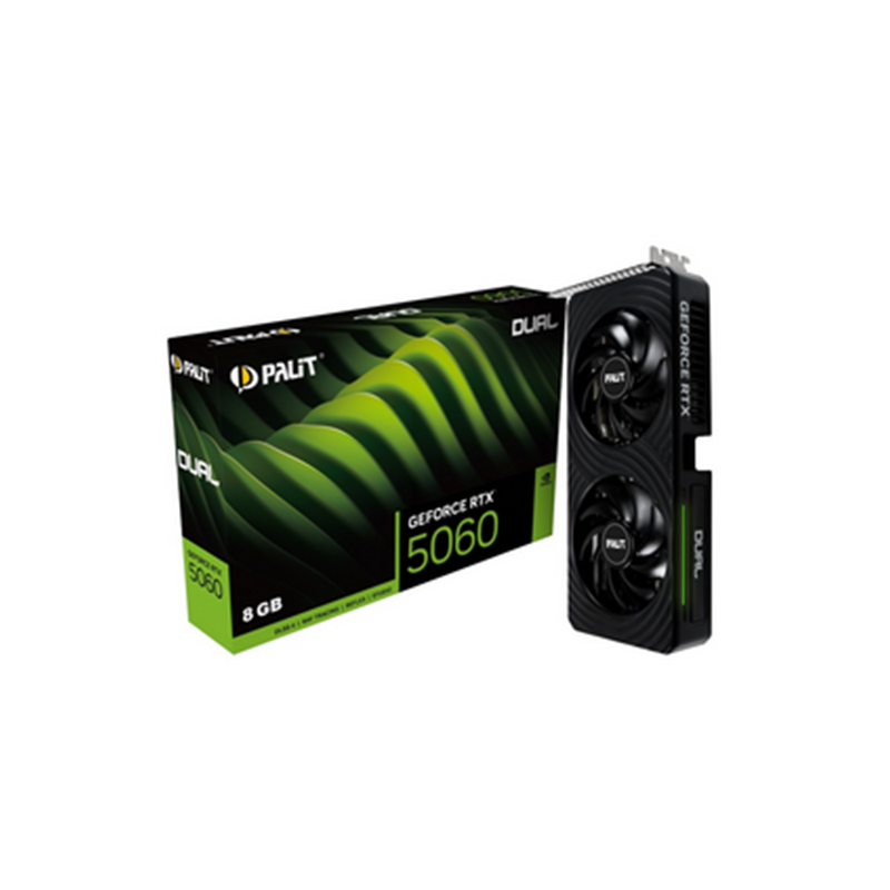 Scheda Video Palit GeForce RTX 5060 8GB Dual - Immagine 1