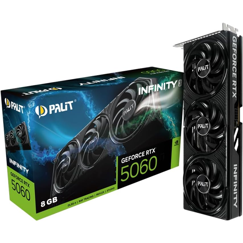 Scheda video Palit GeForce RTX 5060 8GB Infinity 3 OC - Immagine 1