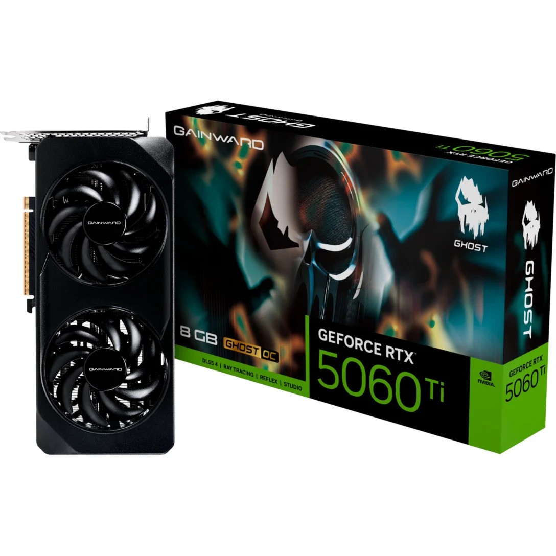 Scheda Video Gainward Nvidia GeForce RTX 5060 Ti 8GB Ghost OC - Immagine 1