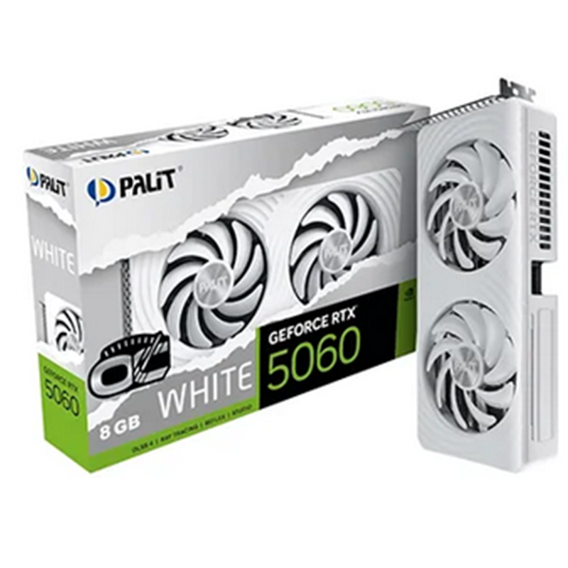 Scheda video Palit GeForce RTX 5060 TI 8GB White OC - Immagine 1