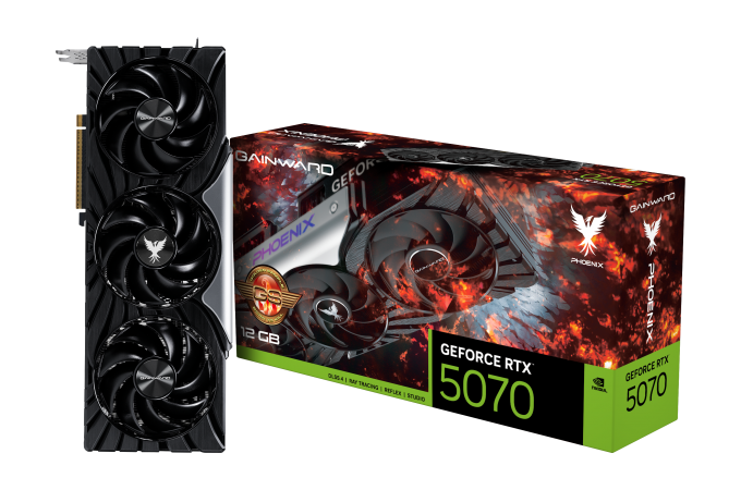 Scheda Video Gainward Nvidia GeForce RTX 5070 Phoenix GS 12GB GDDR7 Nero - Immagine 1