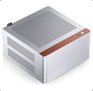 Case Jonsbo NV10 Mini-ITX Grigio - Immagine 1