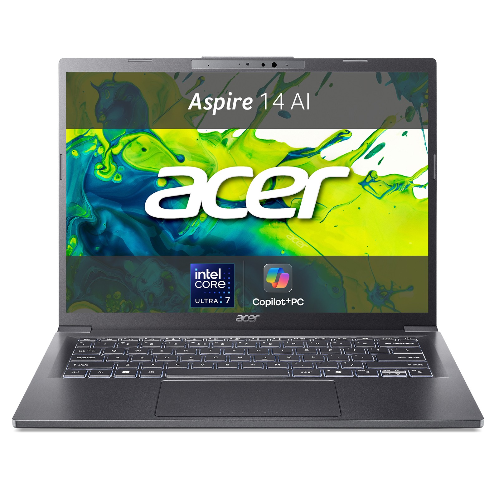 Notebook Acer 14 U7 226V 16GB 512SSD W11 ASPIRE A14-52M-740X PC COPILOT - Immagine 1