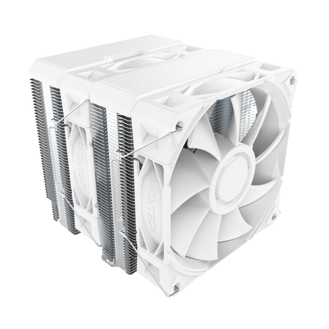 Dissipatore Ad Aria Montech NX600 12 cm Bianco - Immagine 1