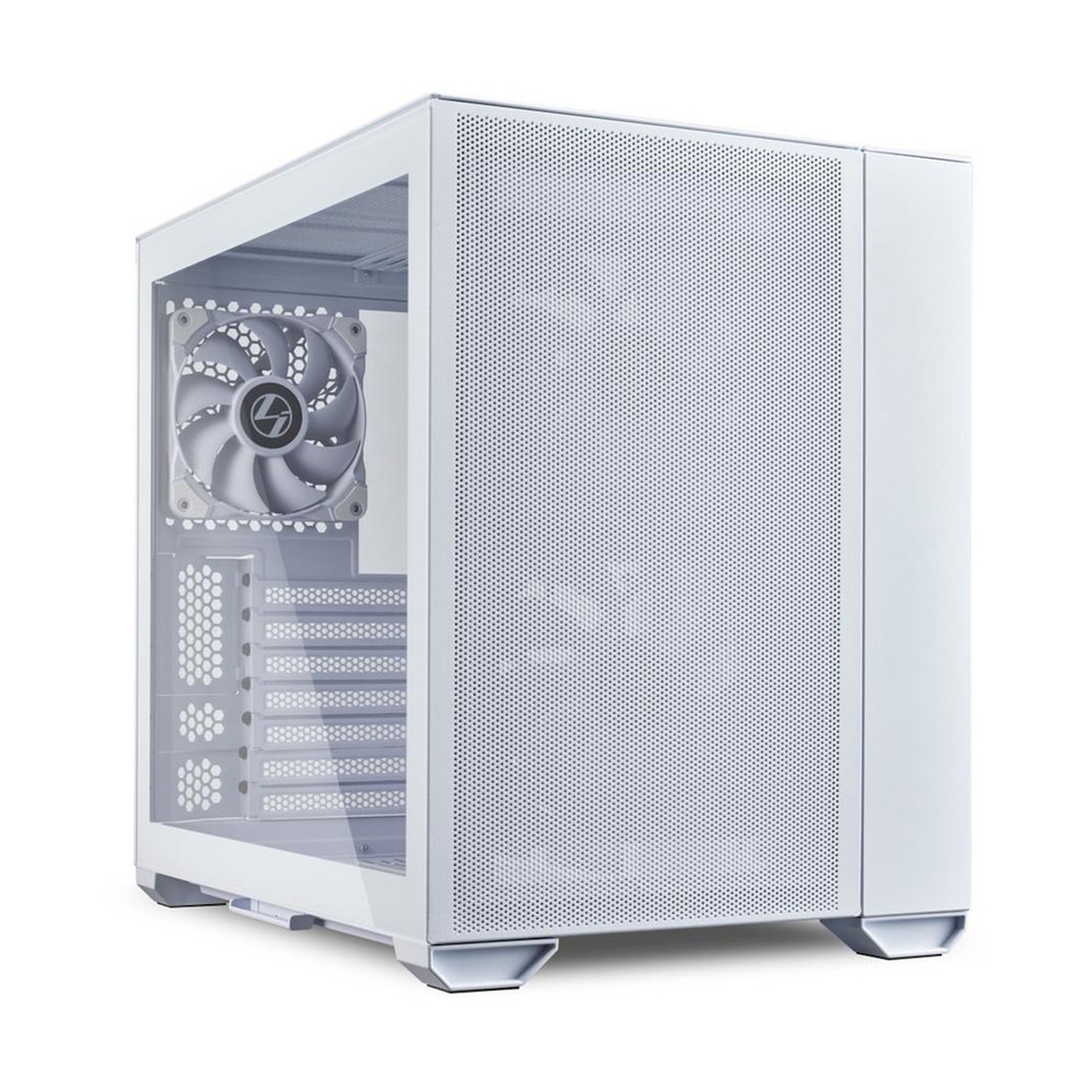 Lian Li O11 Air Mini, Mid-Tower, Tempered Glass - white - Immagine 1