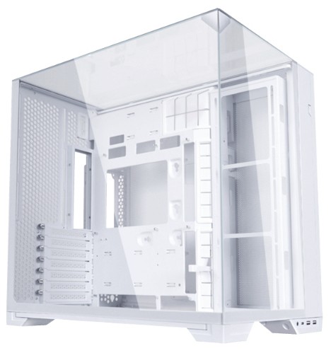 Case Lian Li O11 Vision Compact Midi Tower E-ATX Vetro Temperato Bianco - Immagine 1