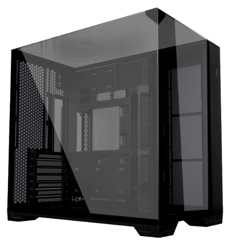 Case Lian Li O11 Vision Compact E-ATX Vetro Temperato Nero - Immagine 1