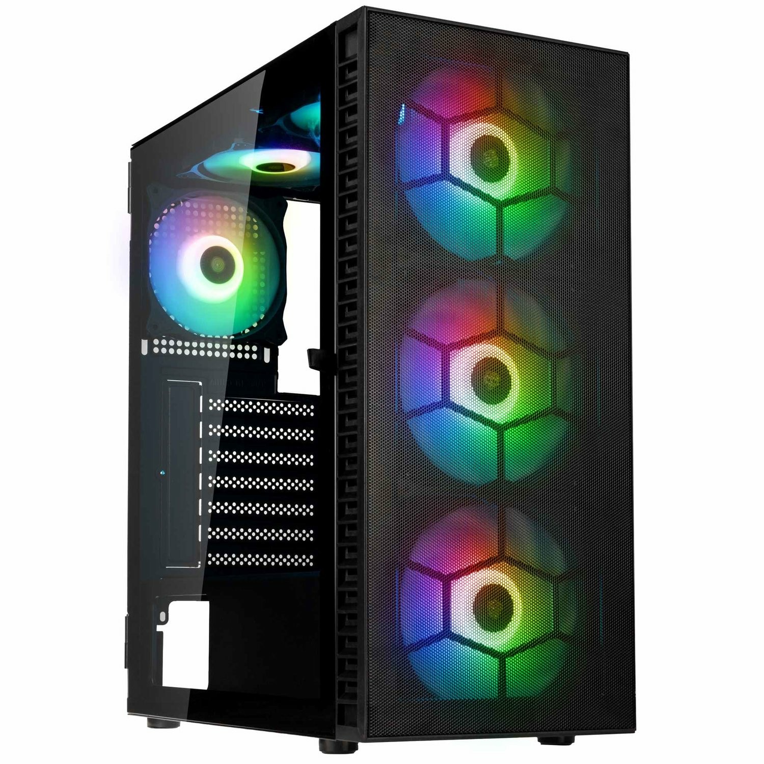 Case Kolink Observatory HF Mesh ARGB Midi-Tower Nero - Immagine 1