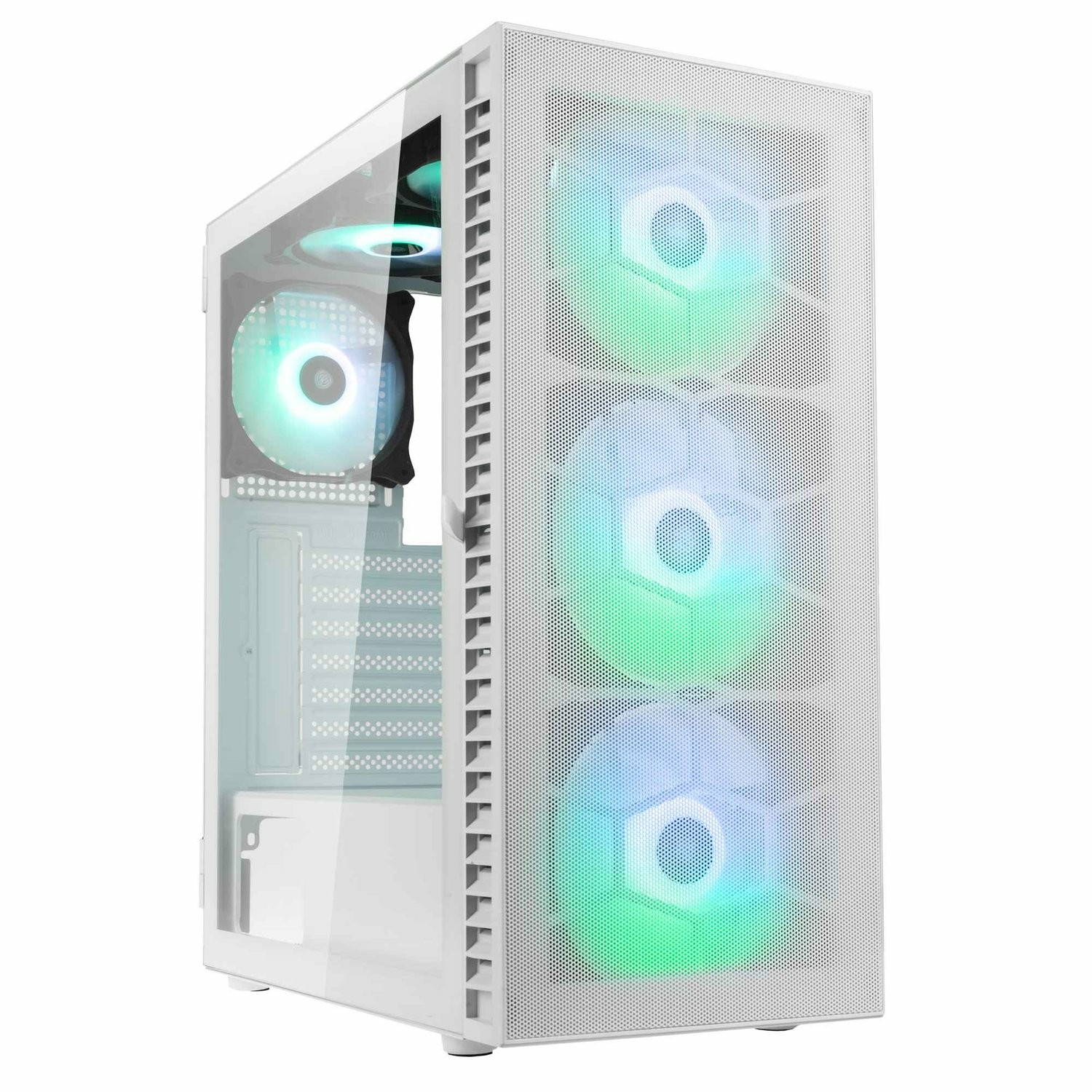 Case Kolink Observatory HF Mesh ARGB Midi-Tower Bianco - Immagine 1