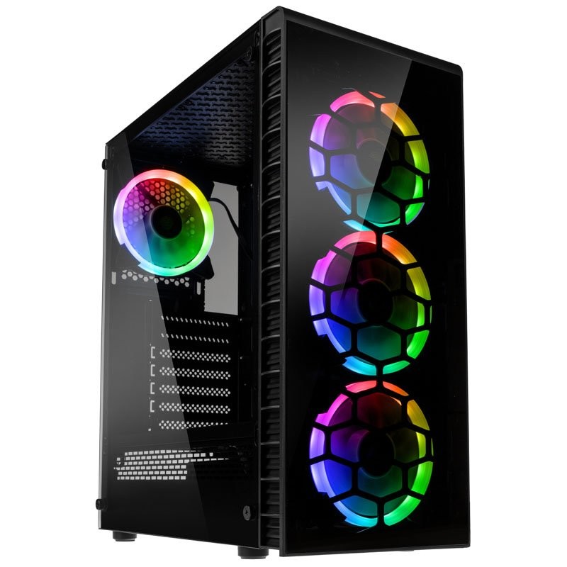 Case Kolink Observatory Lite ARGB Midi Tower Nero - Immagine 1