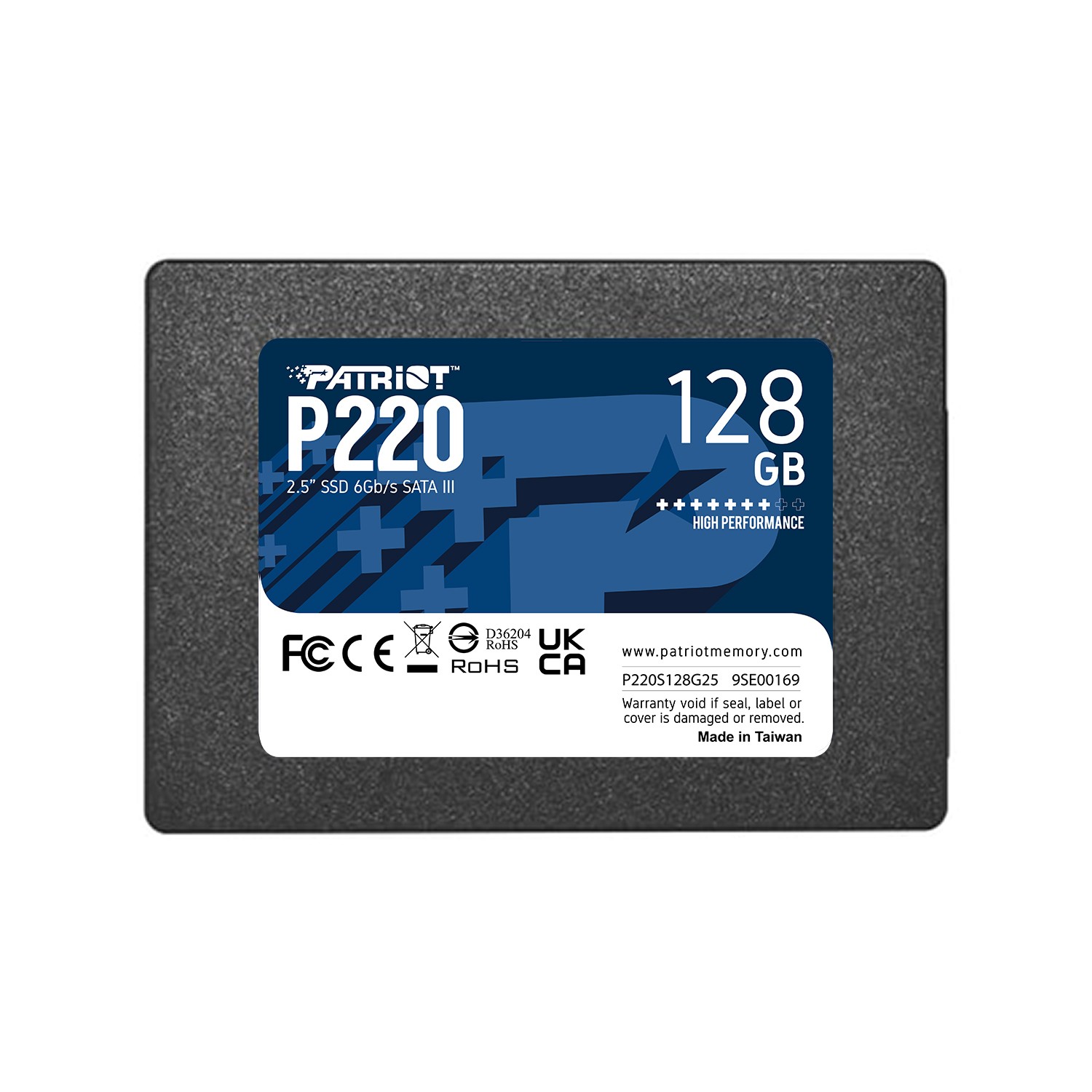 SSD SATA III PATRIOT P220 128GB SSD - Immagine 1