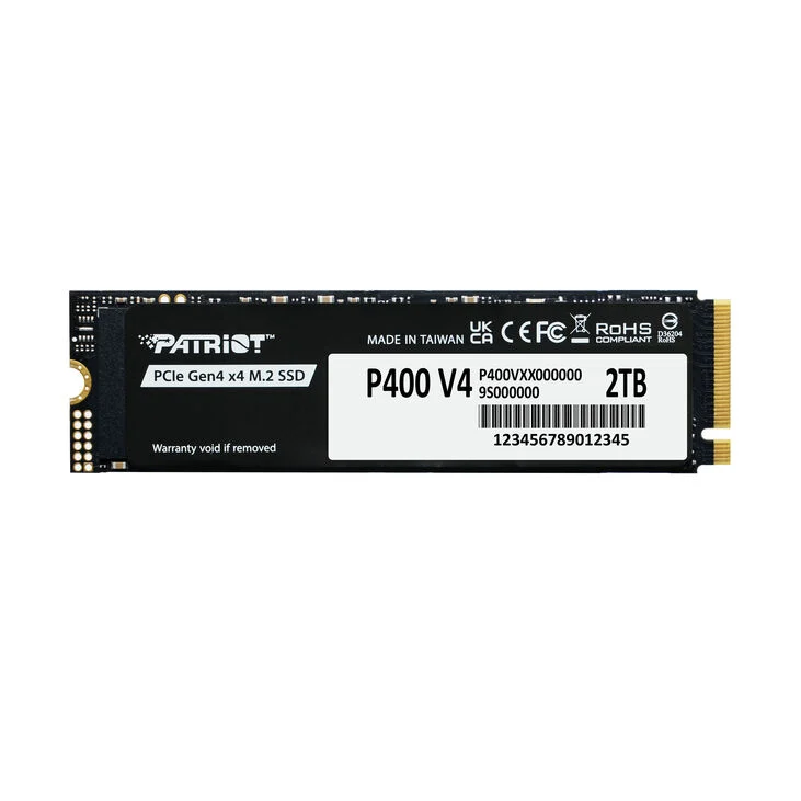 SSD M.2 Patriot P400 V4 PCIe 4.0 2TB - Immagine 1