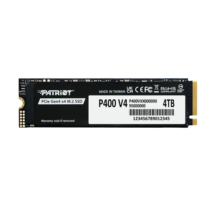 SSD M.2 Patriot P400 V4 PCIe 4.0 4TB - Immagine 1