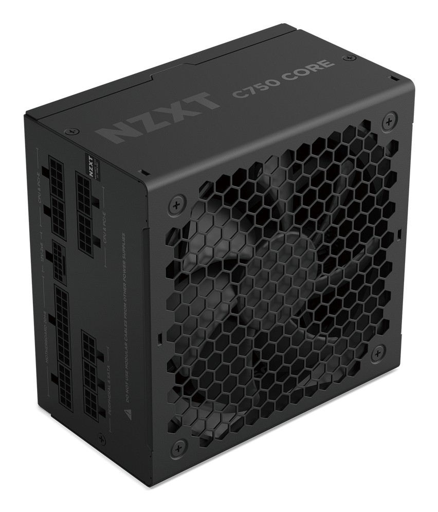 Alimentatore NZXT C750 Gold ATX Nero - Immagine 1