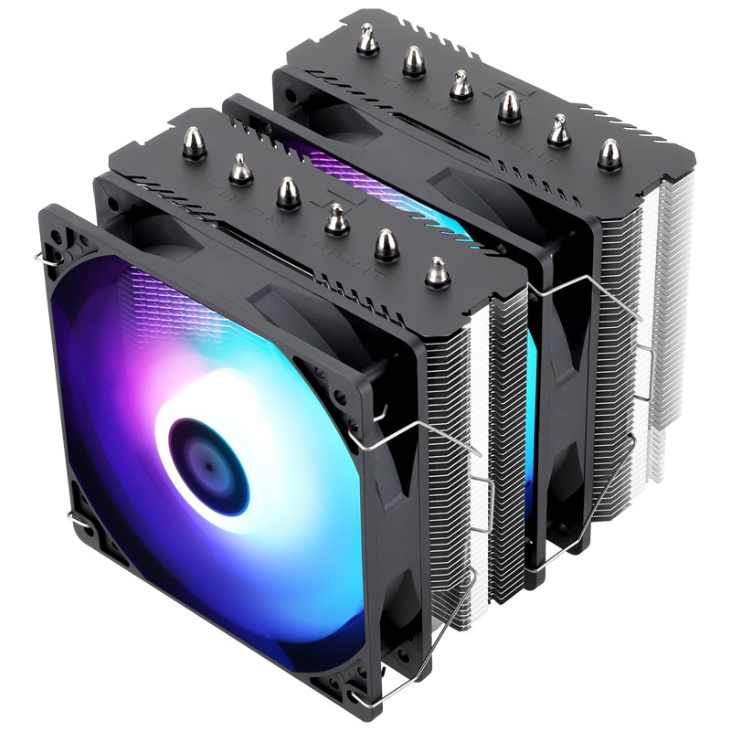 Dissipatore Ad Aria Thermalright Peerless Assassin 120 SE A RGB CPU 120 mm Nero - Immagine 1
