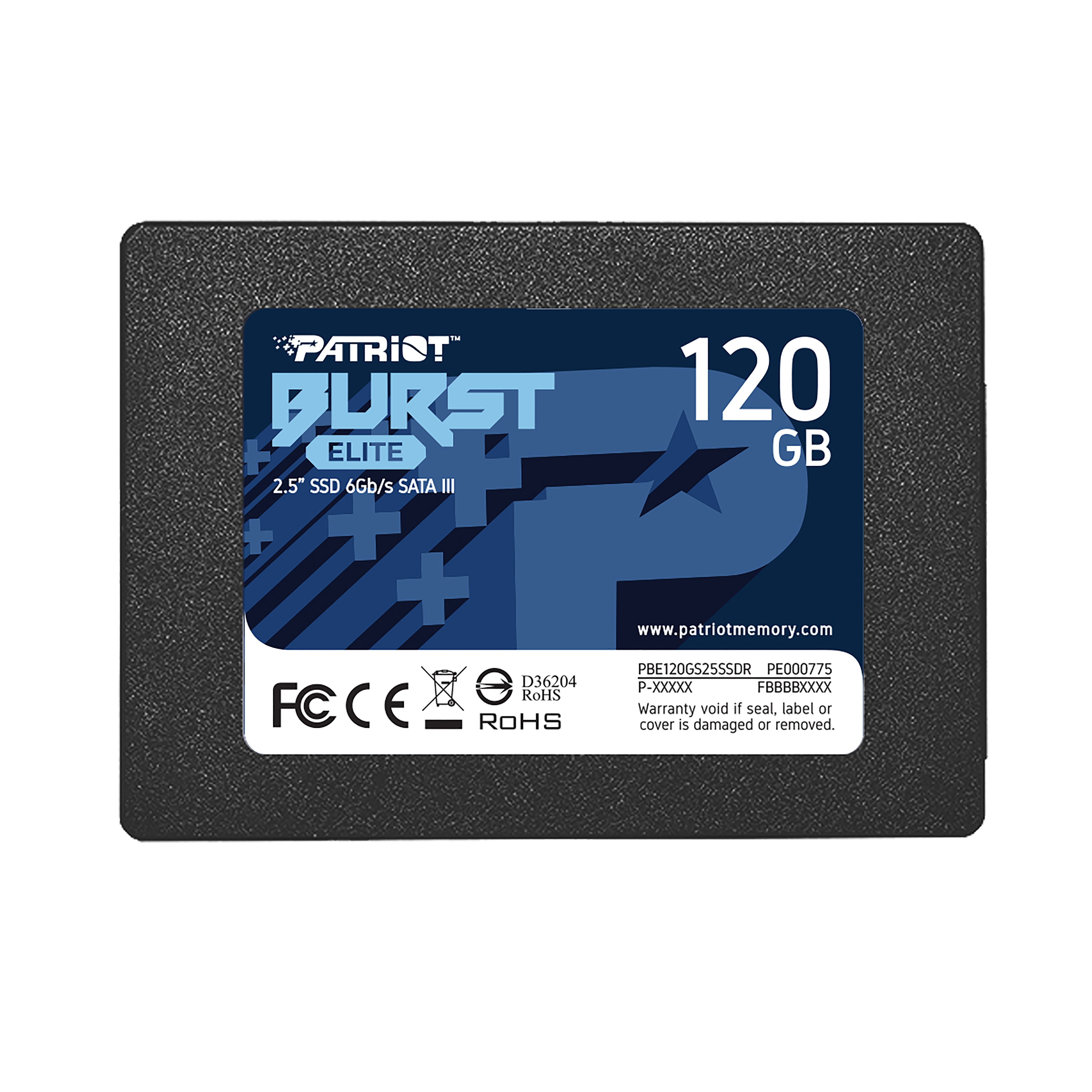 SSD SATA III Patriot Memory Burst Elite 2.5 120 GB - Immagine 1